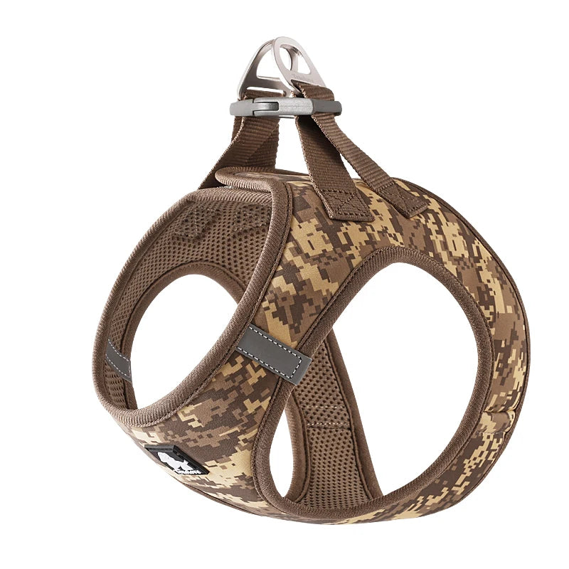 Truelove Pet Harness Soft Air Mesh Adjustable Reflective Pet Vest Small and Medium Breeds No Pull Adjustable Dog Harness TLH3016