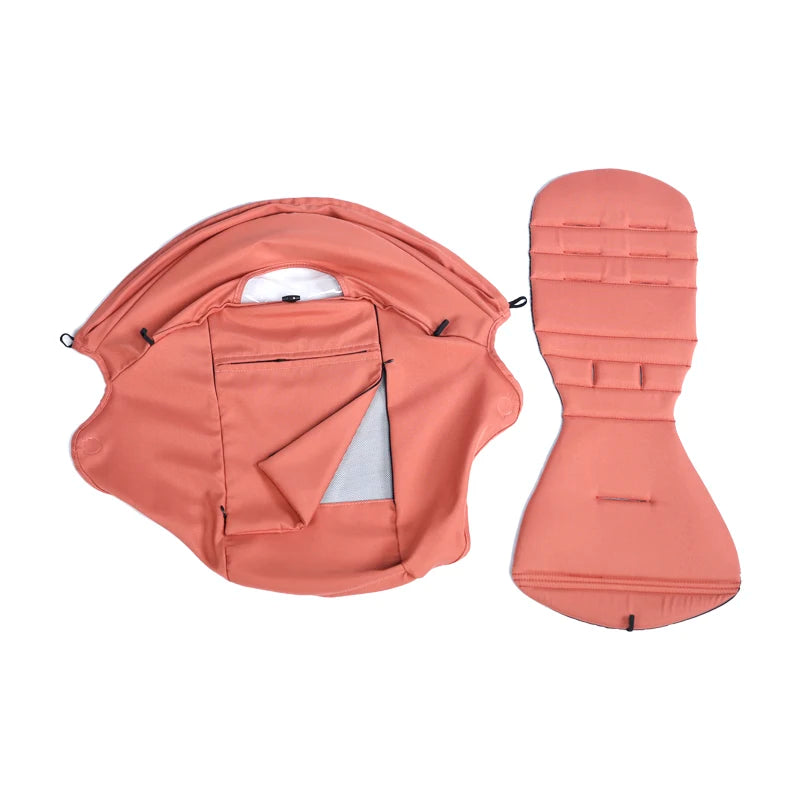 New Update 175° Canopy Cover Kit Seat Cushion Sunshade With Mesh Stroller Accessories For Yoya/ YOYO Pram Replace Seat Mattress