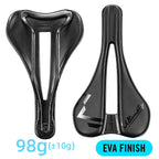 RYET 3D Printed Carbon Bike Saddle 240x143mm/155mm 7x9mm Rails Superlight