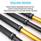 RIRO Bicycle Dropper Seatpost 27.2/30.9/31.6mm 100/125mm Travel Hydraulic Manual Height Adjustable MTB Road Bike Seat Tube