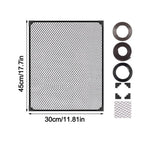 Durable Magnetic Fish Tank Lid Cover DIY Easy Installation Aquarium Anti-jump Net Turtle Tank Net Aquarium