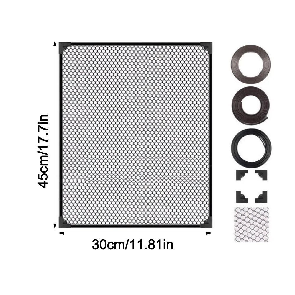 Durable Magnetic Fish Tank Lid Cover DIY Easy Installation Aquarium Anti-jump Net Turtle Tank Net Aquarium