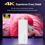 H96 Max H313TS Android TV Stick Allwinner H313 4K WiFi 6 BT Voice 2GB/16GB 1pc