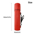Red Welding Rod Storage Tube Container MMA Electrode Holder 4.5kg Capacity Rod Guard Electrode Rod Storage Protection