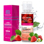 ARISON 100ml Lash Shampoo Concentrate No Stimulation Lash Cleanser DIY Professional Eyelash Extension Bath Foam Makeup Remover