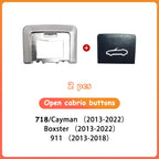 For Porsche 981 Boxster 718 982 991.1 991.2 Convertible Close Button Soft Top Console Operating Combination Switch Assembly
