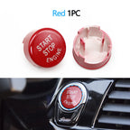 Engine Start Stop Push Button Switch Cover for BMW 1 5 6 7 X3 X4 Series, 1pc