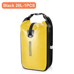 NEWBOLER 10L 20L Waterproof Cycling Bicycle Front Fork Bag Quick Release Bike Rear Seat Trunk Bag Bike Bag Bicycle Accessories