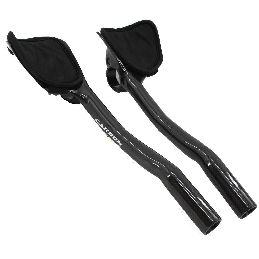 WCS Full Carbon Fiber Road Bicycle Handlebar Highway Rest Handlebar Aero Carbon TT Bike Handle Bars Trial TT Bar 3K Matte/Glossy