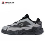 Baasploa Men Casual Shoes New Fashion Walking Sneakers Waterproof Shoes Comfort Tenis for Men Non-Slip Running Shoes