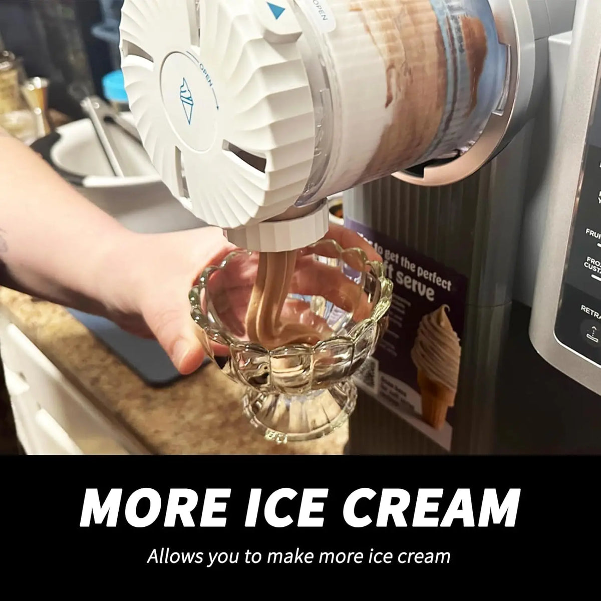 Compatible with Ninja Swirl by Creami NC700 Ice Cream MakerFits NC701 NC701Q CN701CO, 16 oz. Cup Container Replacement, 2 pcs