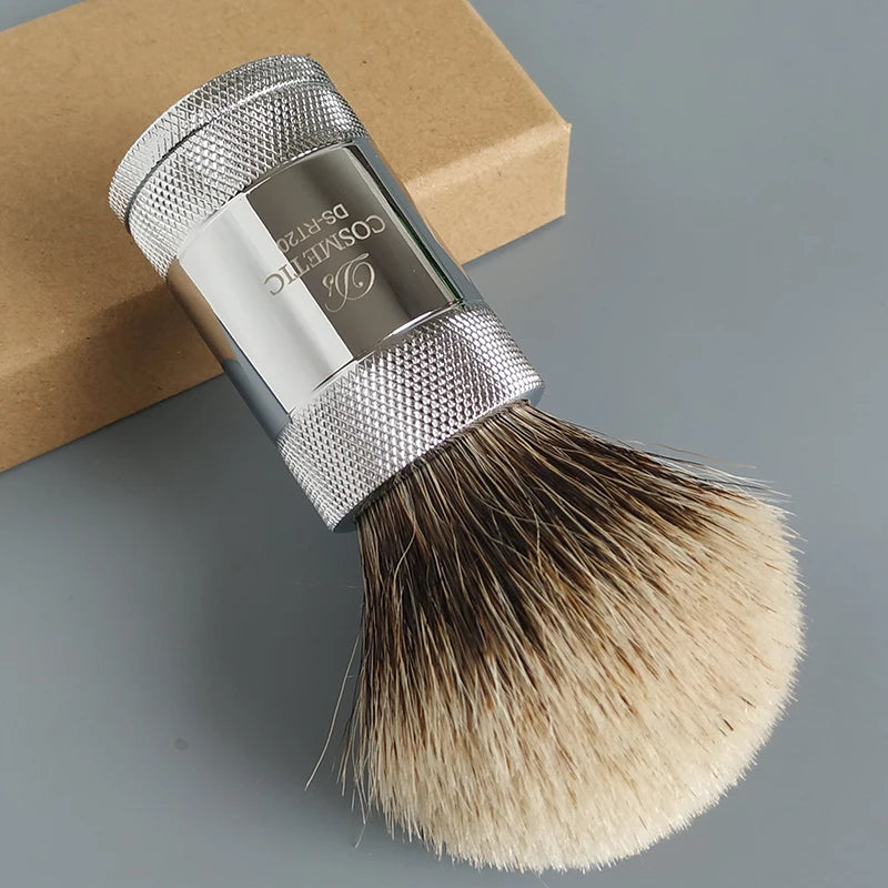 DSCosmetic Adjustable Shaving Brush Two Band or Silvertip Hair, Beauty Grooming