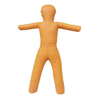 Grappling Training Dummy Boxing Equipment Unfilled Mannequin Sturdy Multiuse Kickboxing Training Prop PU Leather 130cm