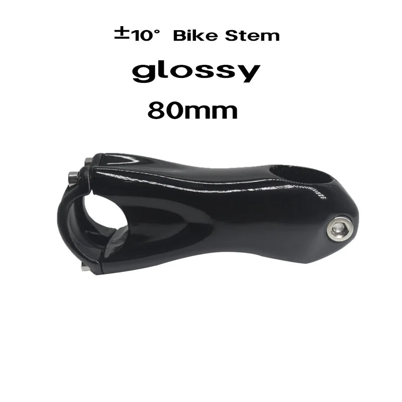 Bicycle Stem Carbon MTB/Road Bike ±10 degrees Stems 80/90/110/110/120/130mm 28.6 mm fork  31.8mm handlebar bike frame parts