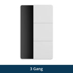 Zigbee DIY Name Switch Big Push Button Work with Tuya Display Screen Smart Wall Light Switch Alexa Google Home Voice Control