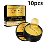 EELHOE 24K Gold Eye Mask Anti Dark  Hydrating Under Eye Gel Pads  Revitalizing Firming Eye Care Treatment for Fine Lines