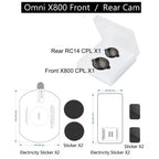 for 70mai Dash Cam 4K Omni X800 CPL Filter HD Lens Dust Protection Anti Glare CPL Filter