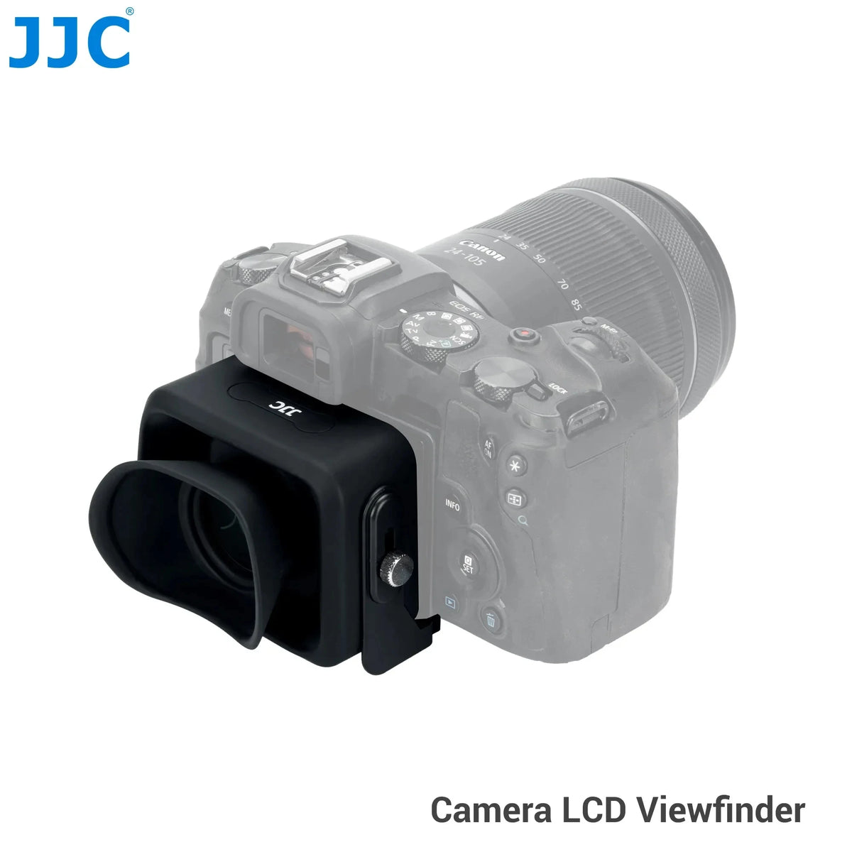 JJC 3X LCD Viewfinder Camera Extender Eyecup Eyepiece Collapsible fit 3.0" Screen for Nikon Z30 Sony ZV-1 RX100 Fuji X-T30 III