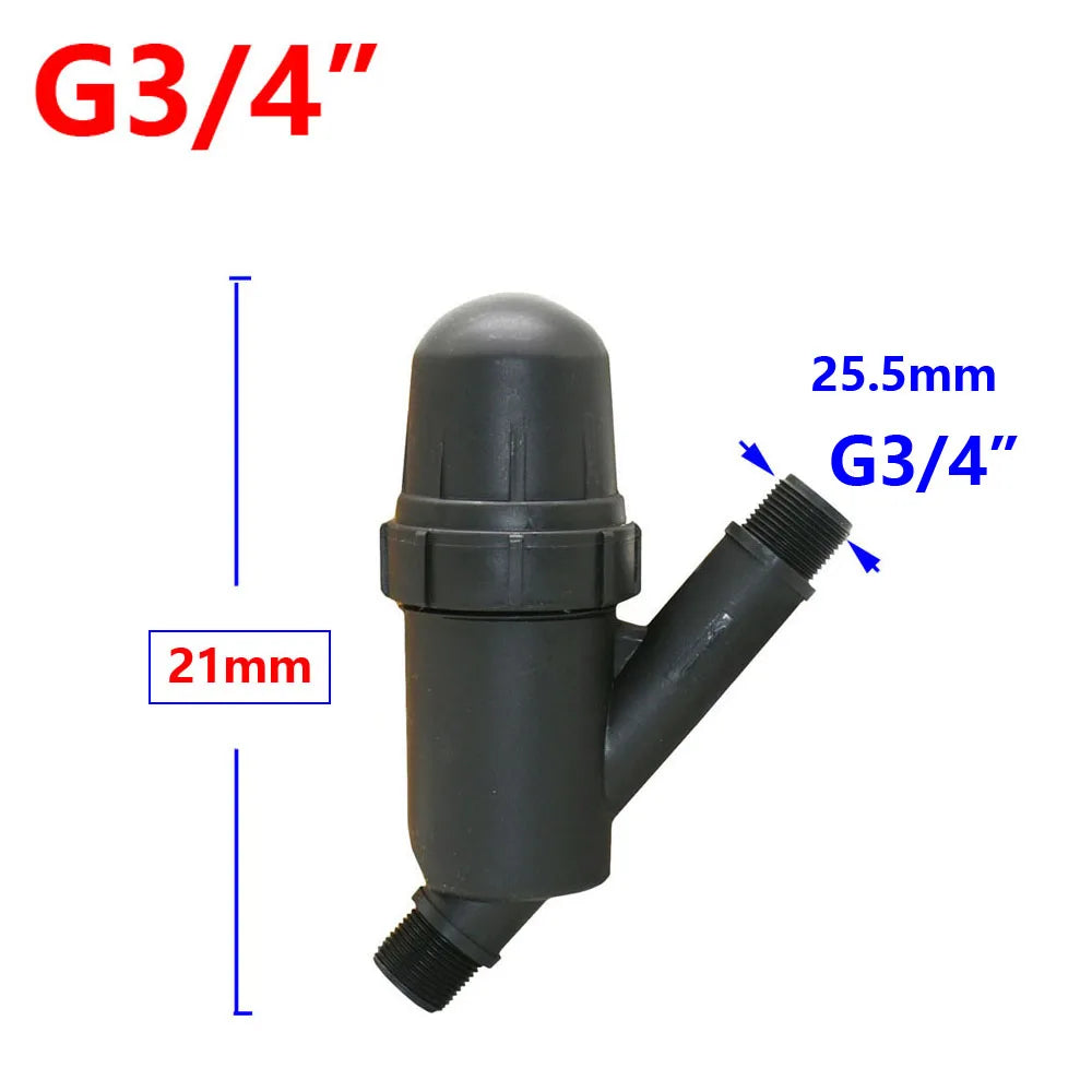 Irrigation Metal Mesh Filter 3/4 "1" 1.25 "1.5" 2 inch 120 Mesh Water Filter Mesh Garden Drip Irrigation Tool 1pcs
