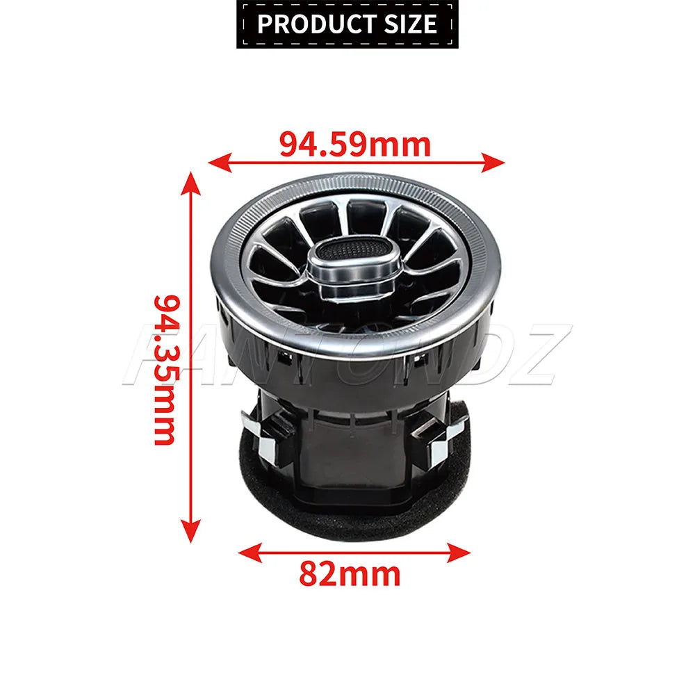 1/2/4Pcs Car Front Interior Dashboard A/C Air Outlet Turbo Conditioning Vent For Mercedes Benz V Class W447 Vito A4478308502