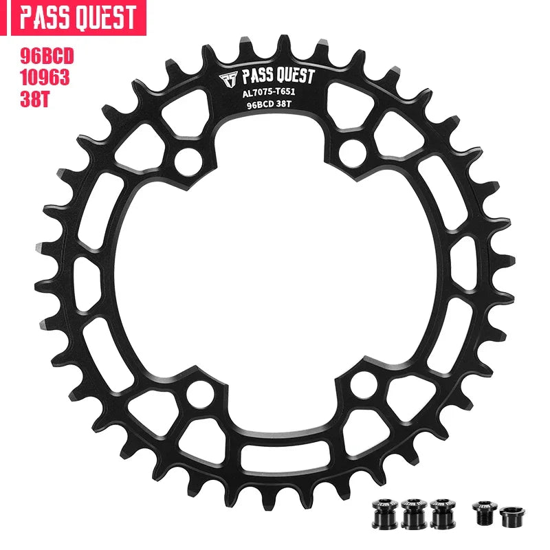 Boost Your MTB Ride with PASS QUEST Oval Chainring for Deore XT