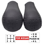 Manual 5/6 Speed Black Gear Shift Knob Handle Lever For NISSAN Navara D40 Frontier Double Cab 2005-2015/Pathfinder R51 2007-2019