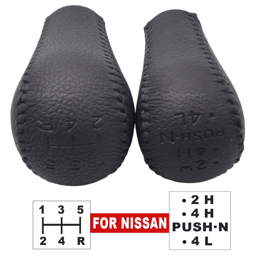 Manual 5/6 Speed Black Gear Shift Knob Handle Lever For NISSAN Navara D40 Frontier Double Cab 2005-2015/Pathfinder R51 2007-2019