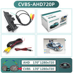 GreenYi 170° 1080P AHD Vehicle Rear View Camera for VW Volkswagen Golf Passat B7 B6 Tiguan Jetta MK6 Audi A3 A4 A5 Q5 A6 B6 car