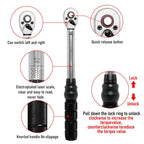 ThinkRider Professional NL-15 PRO Bicycle Bike Torque Wrench 2-20N·m Allen Key Tool Socket Spanner Set Kit