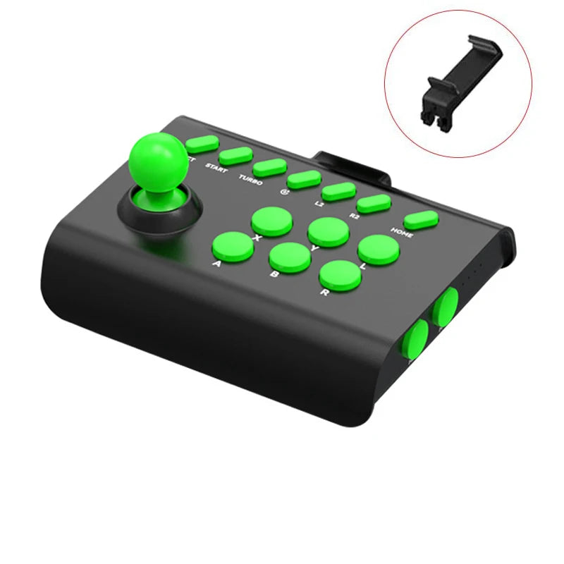 Arcade Joystick Wireless Gaming Controller for PC/Android/ios/Switch/PS3/PS4 Fighting Stick For Street Fighter/Mame