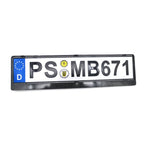 2pcs/ 1 pair Car License Plate Frame Gosnumber for European German Russian Numbers Mount Holder Number Automobile
