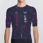 Aogda Men's Lightweight Short Sleeve Cycling Jersey,Pro aero Fit Road Bike Jersey,Quick Dry and Breathable Bicycle Clothing