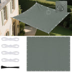 5Mx4M/3M/2M Waterproof Sun Shade Sail with Grommets Rectangle Garden Patio Pergola Cover For Outdoor Camp Tent Shelter