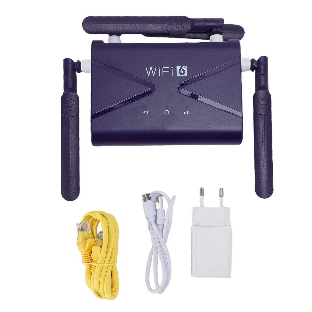 WiFi6 Wireless Router 300Mbps 4G 5G CPE LTE Wireless Router with SIM Card Slot 4 Antennae for Phone Laptop PC