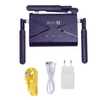 WiFi6 Wireless Router 300Mbps 4G 5G CPE LTE Wireless Router with SIM Card Slot 4 Antennae for Phone Laptop PC