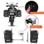 Rhinowalk Side Rack Extender Special For Motorcycle Bag MJX2004 Durable Metal Accessories