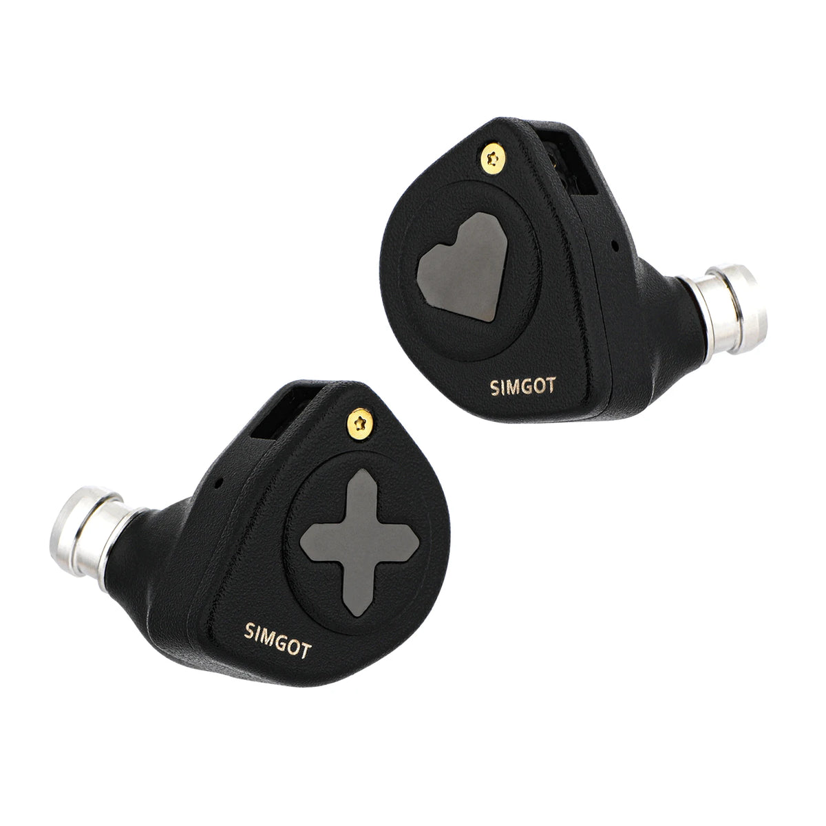 SIMGOT HBB EW300 1DD+1Planar+1PZT Hybrid Driver In Ear Monitor Earphone with Silver-plated OFC 0.78mm cable and CNC Alloy case