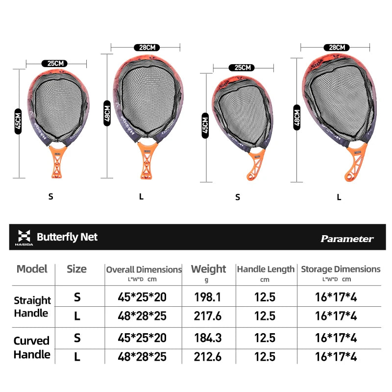 Effortless Fishing: Compact Foldable Butterfly Net