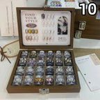 High-End Nail Art Set, 24 Colors Moonlight Mirror Powder Kit, Ultra-Fine Glitter, Japanese Style, Perfect for All Occasions