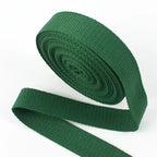 5Meters 1.3mm 20-50mm Cotton Webbings Tape for Bag Strap Backpack Label Ribbon Band Clothes Bias Binding DIY Sewing Accessories
