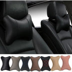 Leather car pillow headrest,car accessories,for Volkswagen Rline Polo Touran Tiguan Jetta Golf Passat