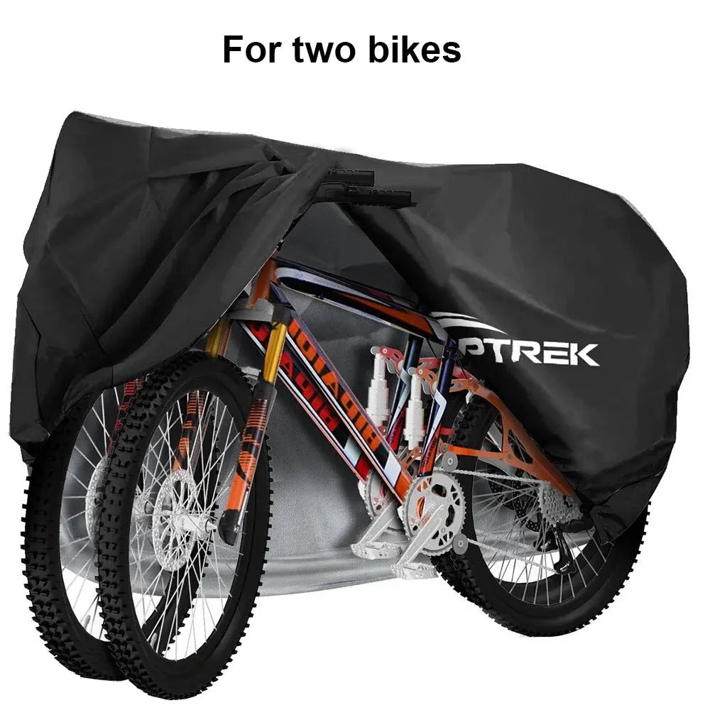 Toptrek Bike Cover 210D High Quality Bicycle Protector Multipurpose Rain Snow Dust Waterproof New All Weather Protective Covers
