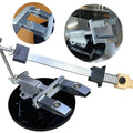 Fixed Knife Sharpener with 3 Whetstones Knife Sharpening System Kitchen Grinding System for Kitchen and Restaurant Use