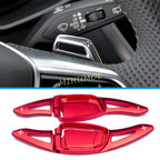 For Audi RS3 RS4 RS5 RS6 RS7 RS e-tron GT 2020-2025 2pcs Car Steering Wheel Shift Paddle Shifter Extended Aluminum Alloy
