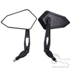 Motorcycle Rearview Mirror for Spiegel Paar Honda Yamaha Kawasaki Maverick Booster M10 Enduro Suzuki