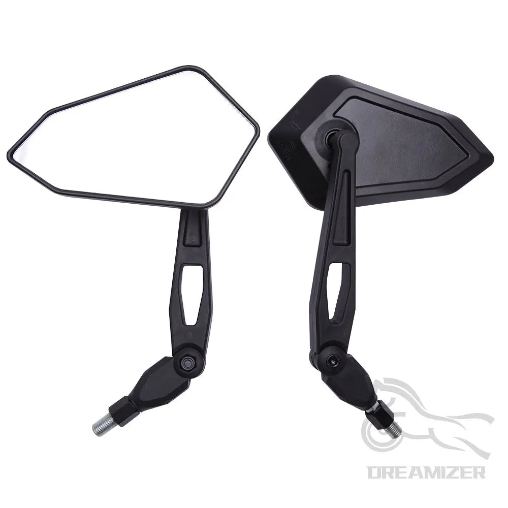 Motorcycle Rearview Mirror for Spiegel Paar Honda Yamaha Kawasaki Maverick Booster M10 Enduro Suzuki