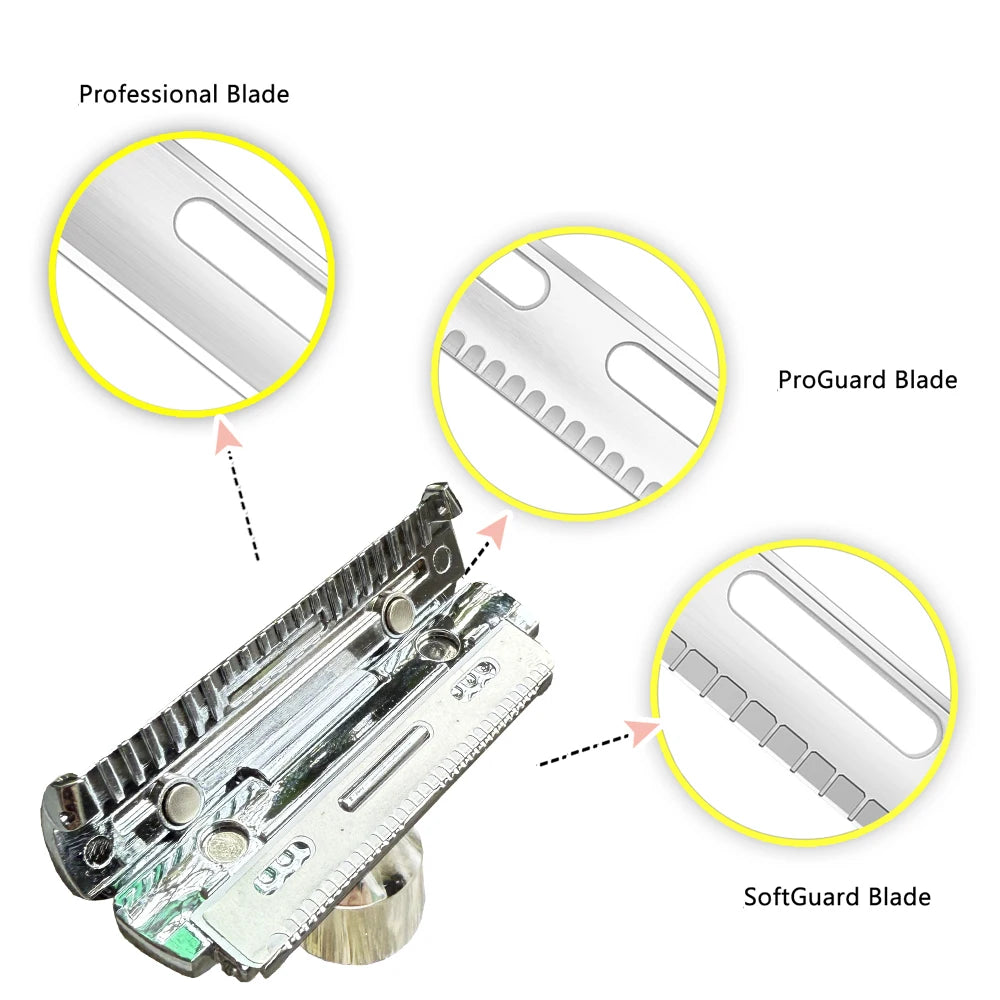 Whityle16T ECO-friend Safety Hair Shaver for Women AC Guard Blades Shaving Razor for Male & Female One Blade Shaver for Body