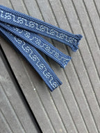 Sageo For Japanese Sword Saya Wrapping, Hand Knitting, Fabric, Polyester Rope, Sword Accessories,250cm Length, Brand New 2024