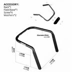 Rhinowalk Bike Saddlebag + Stabilizer Set Waterproof 13L Large Capacity More Stable For MTB Road bike Can Fit Water Bottle Cage