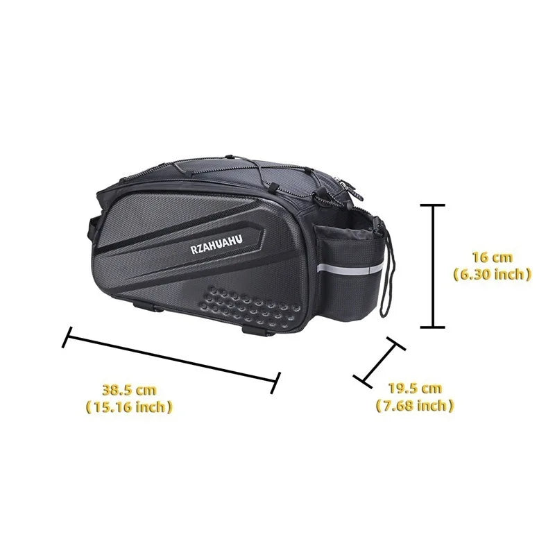 MTB Camel Bag Foldable Rear Seat Storage E-Bike Compatible Waterproof Cycling Equipment Quick Release Design Cycling Accessories